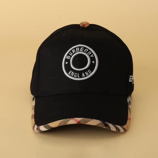 Black Logo Baseball Cap