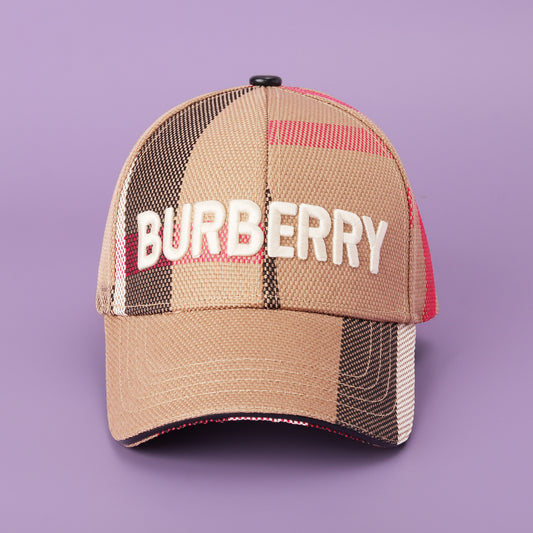 Vintage Check Logo Cap