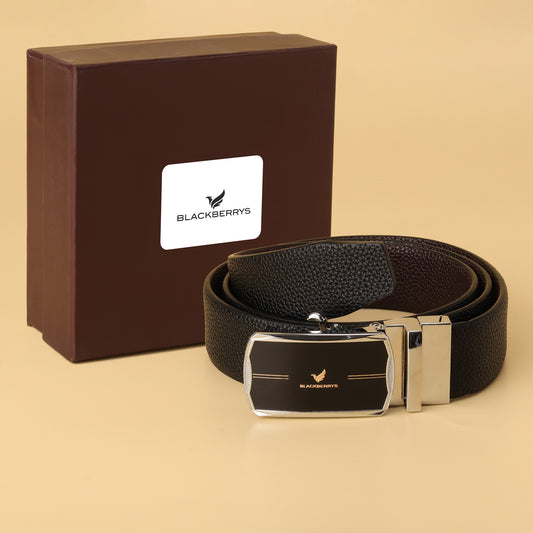 Signature Reversible Leather Belt