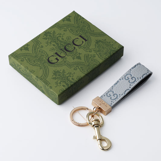 Ice Blue Utility Loop Keychain