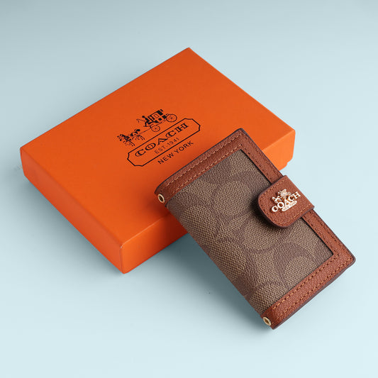 Signature Logo Strap Wallet