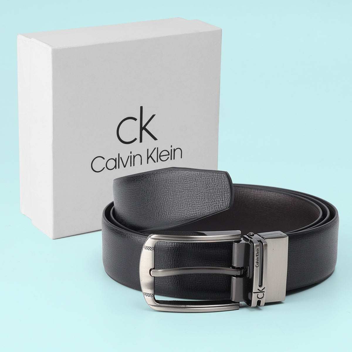 Graphite Crosshatch Reversible Belt