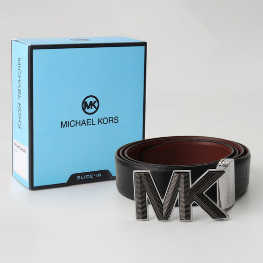 Gunmetal MK Statement Belt