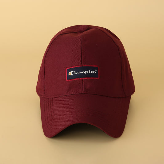 Champion Maroon Baseball Cap – Classic Sportswear Style