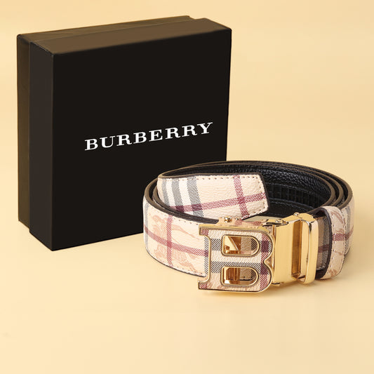 Classic Check Belt