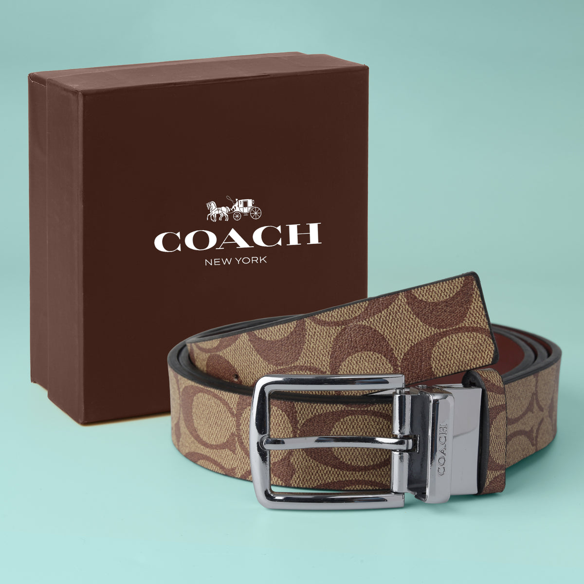 Sandstone Heritage Silver Buckle Belt