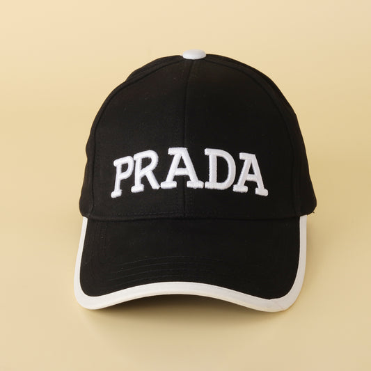 Black & White Logo Baseball Cap