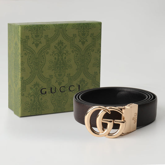 Double G Iconic Leather Belt
