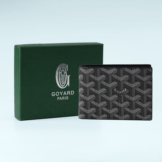 Grey Monogram Style Wallet