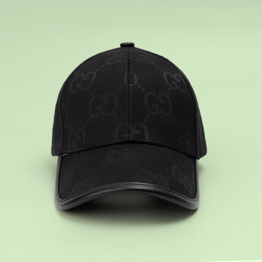 Midnight Metal Badge Cap
