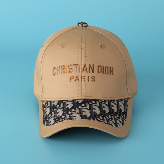 Dior Paris Beige Baseball Cap