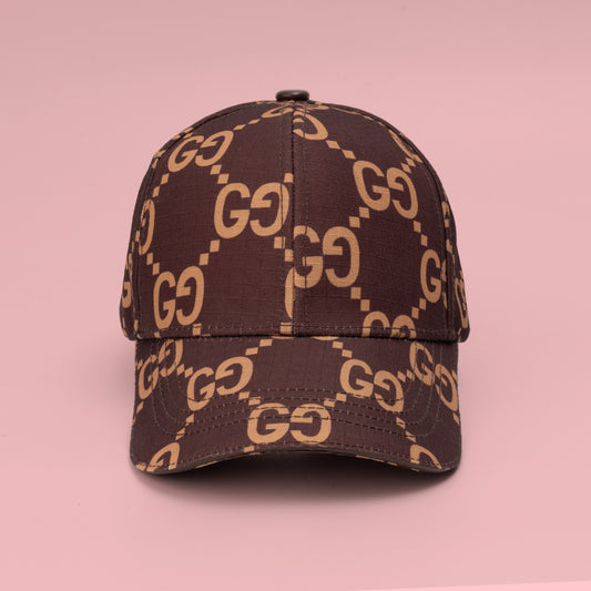 Classic Cocoa Monogram Cap