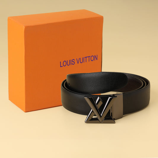 Vuitton Graphite Black Leather