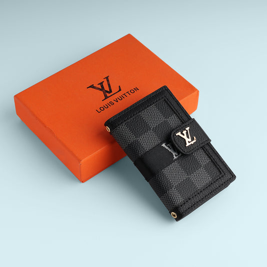Checkered Premium Clip Wallet