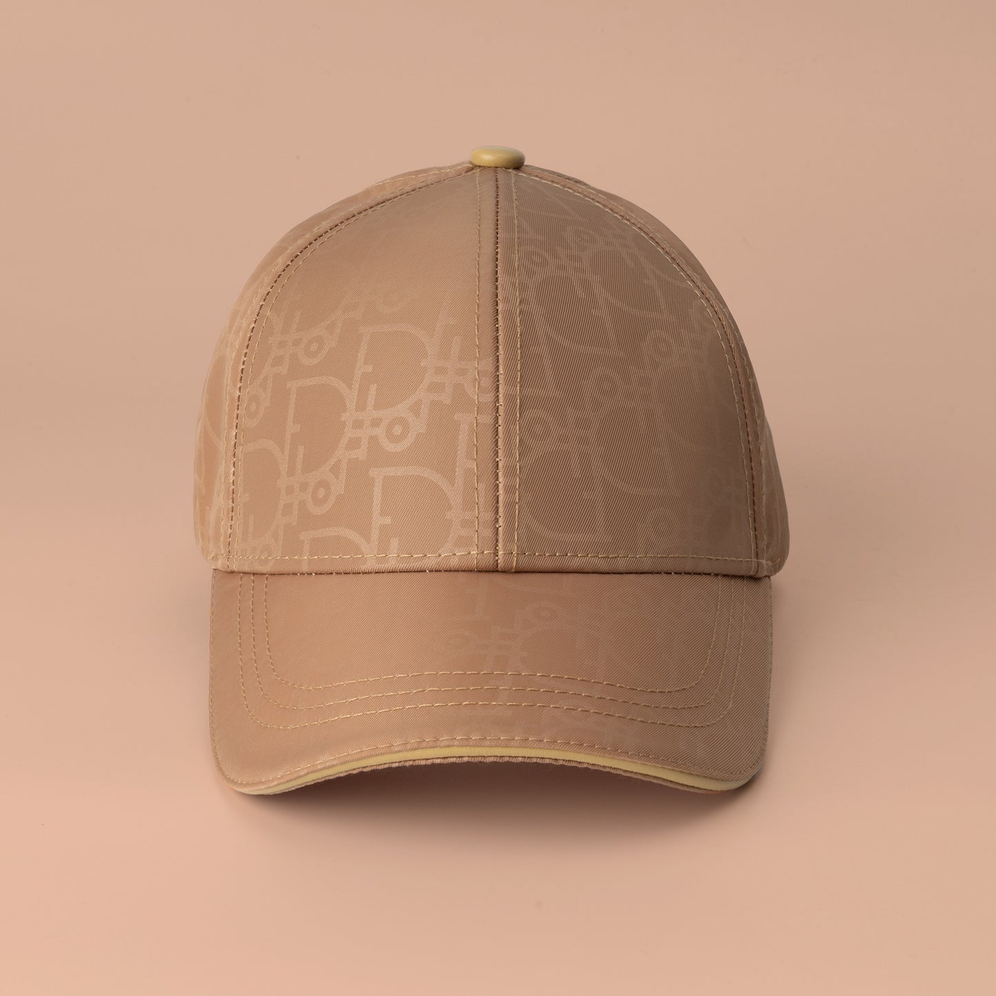 Nude Luxe Monogram Cap