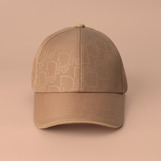 Nude Luxe Monogram Cap