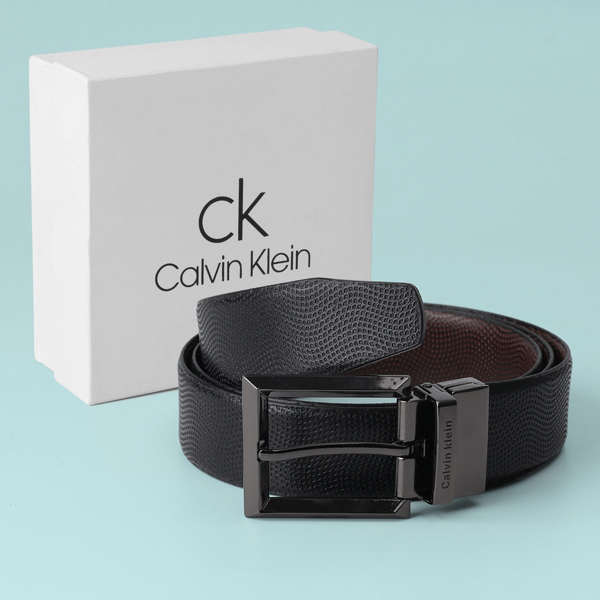 Midnight Texture Reversible Belt