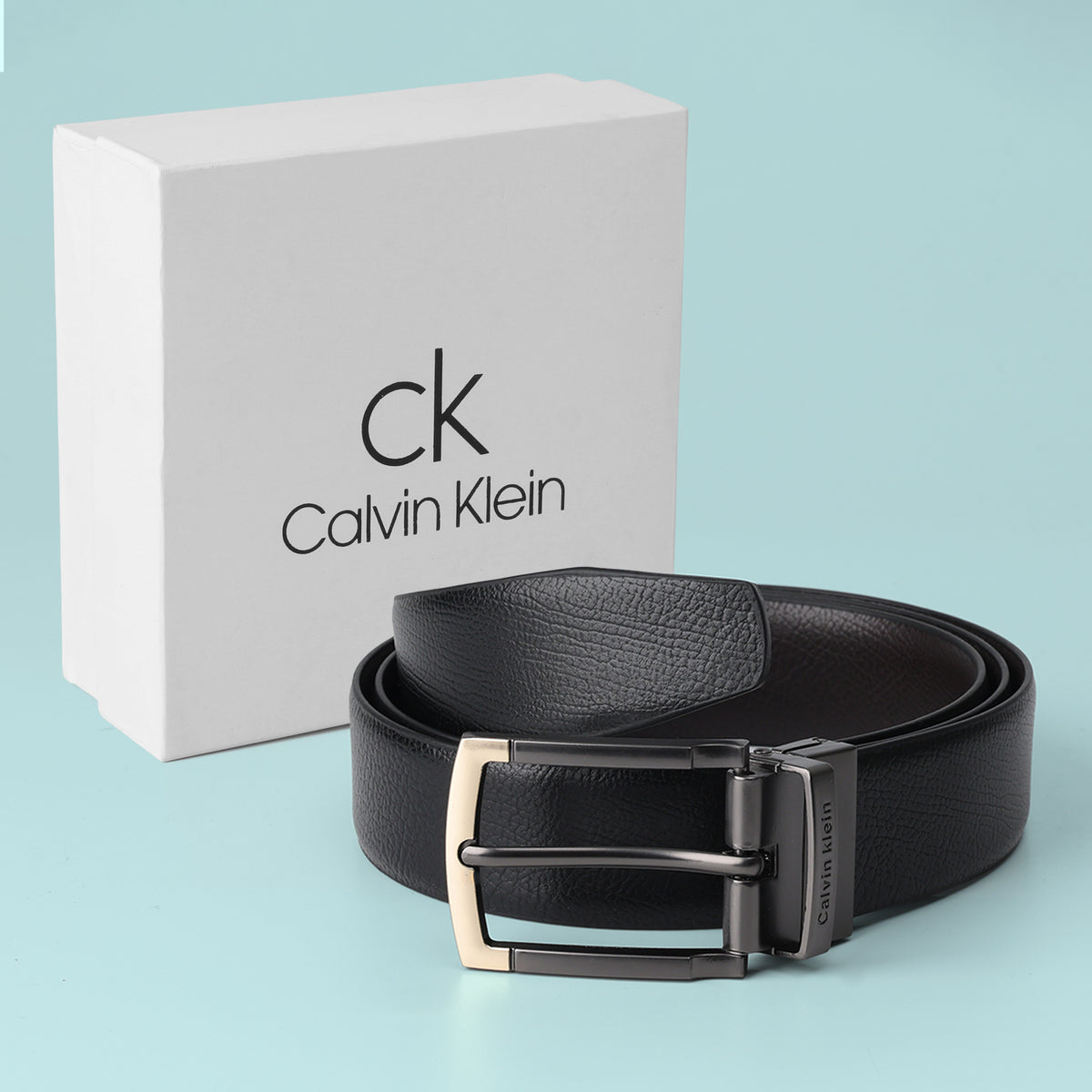 Midnight Edge Reversible Textured Belt