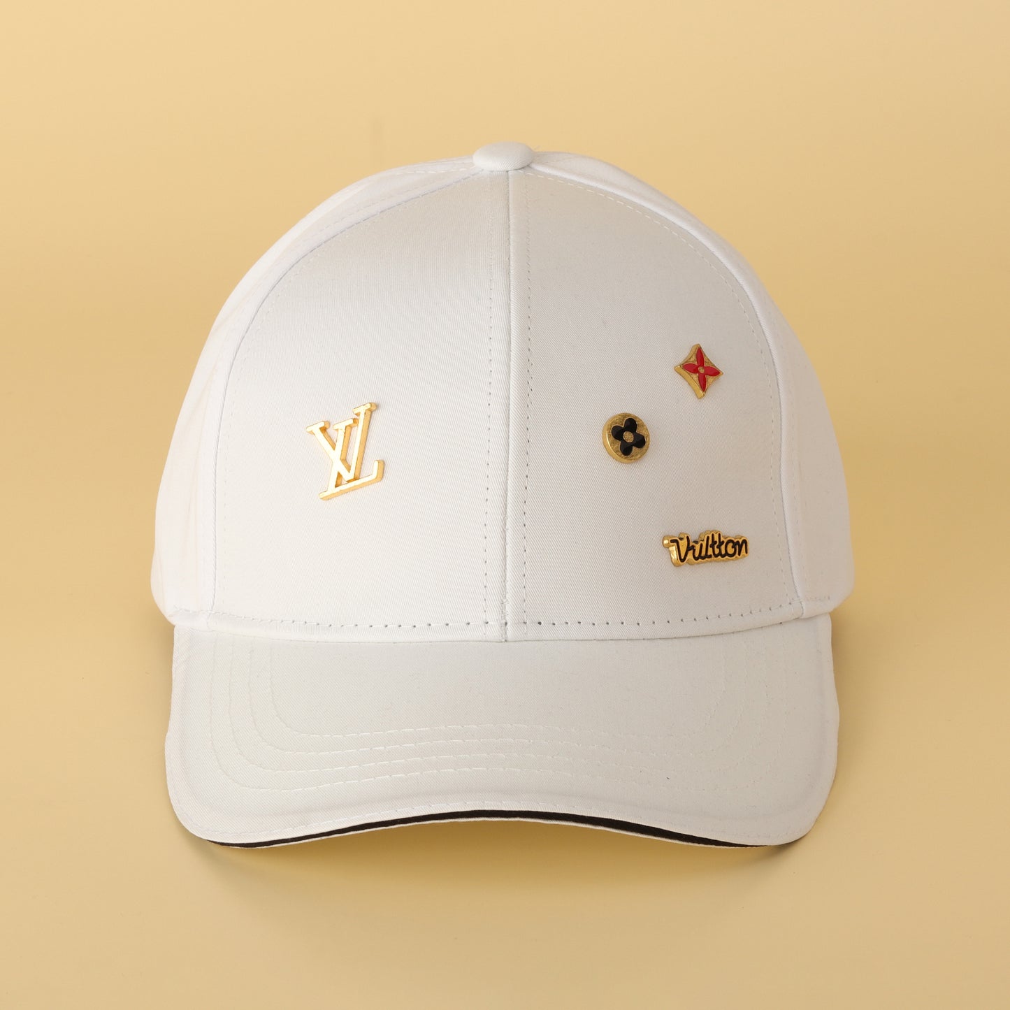 Luxe Vibe White Cap