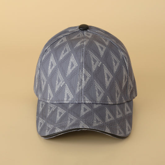 Abstract Geometric Print Baseball Cap