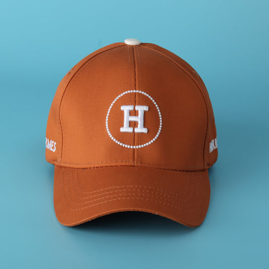 Burnt Orange "H" Logo Baseball Cap