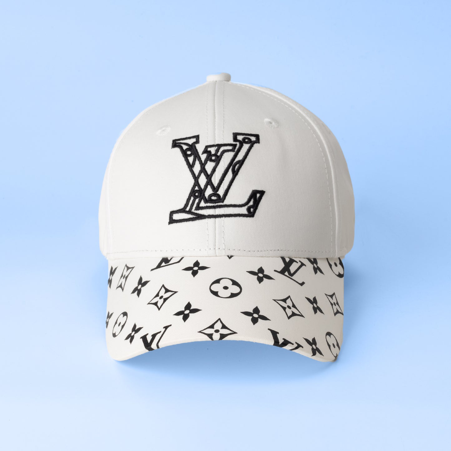 ivory Luxe Curve Cap