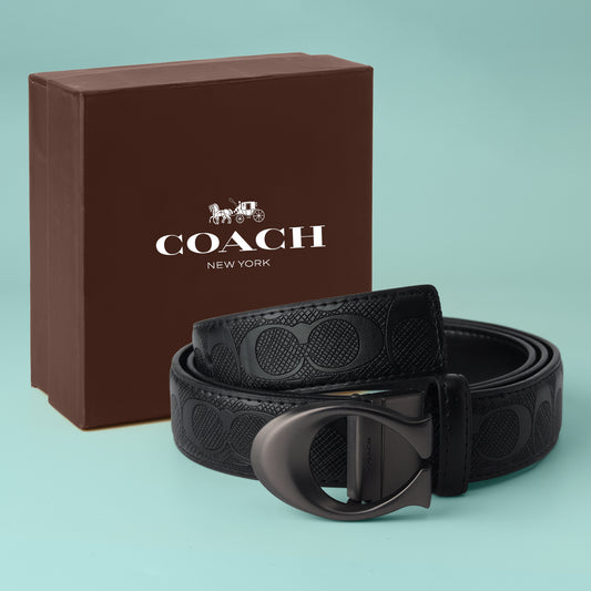 Onyx Embossed Eclipse  Belt
