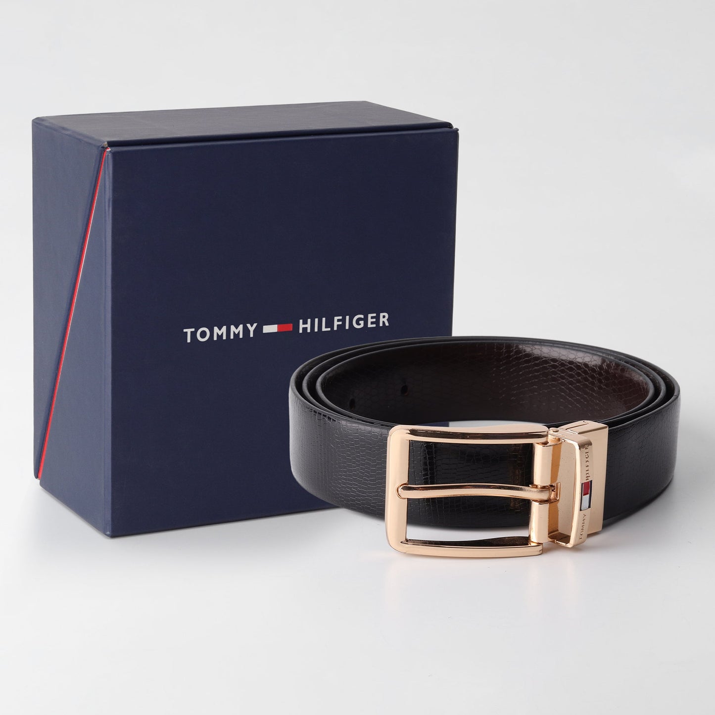 Prestige Reversible Belt – Rose Gold