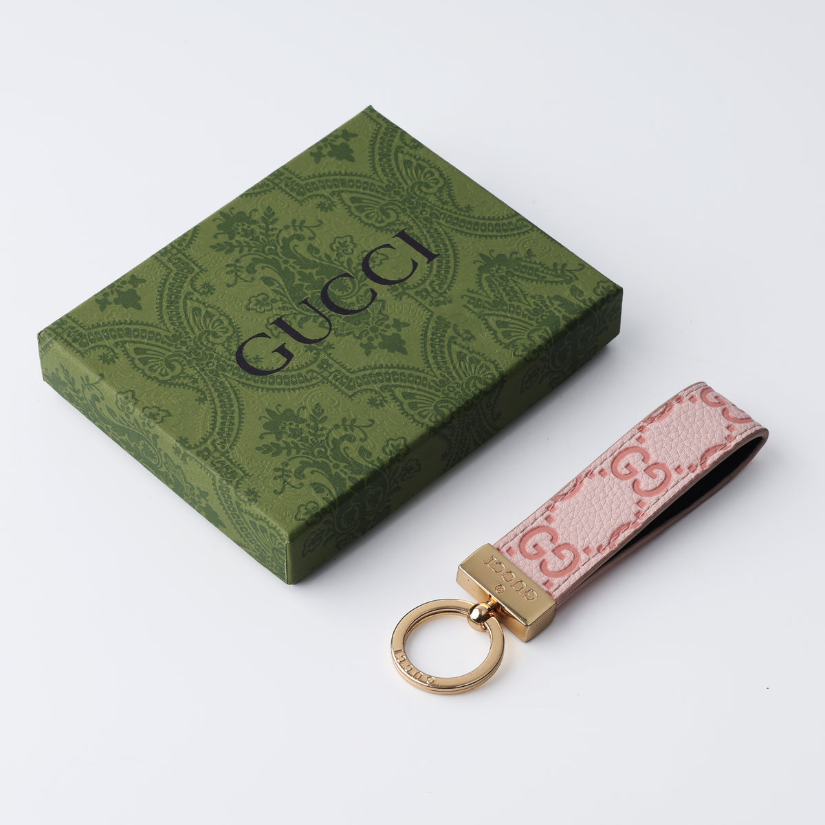 Blush Signature Loop Keychain