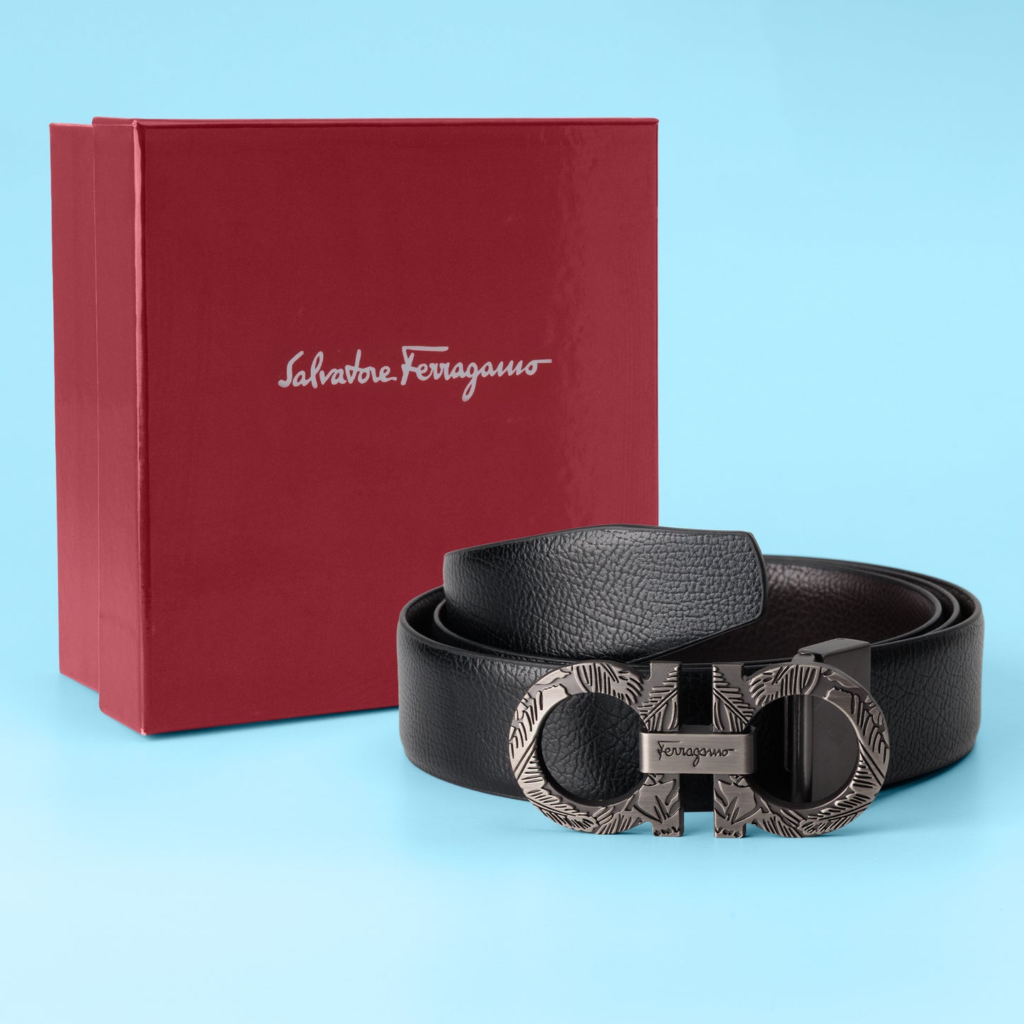 Obsidian Gancio Luxe Belt