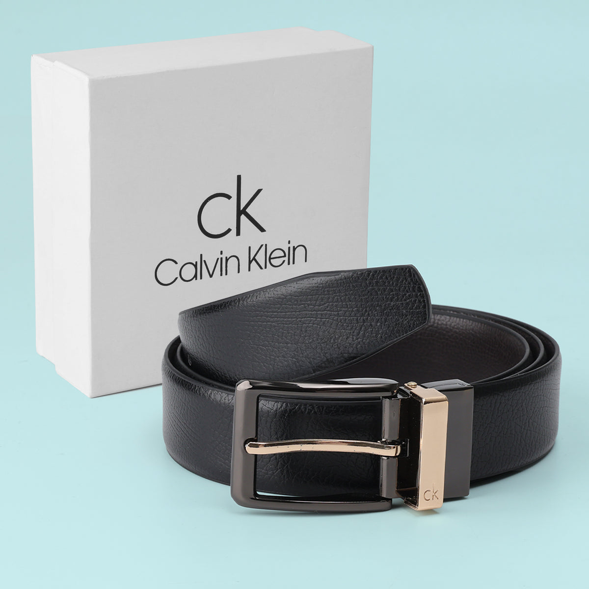Noir Accent Reversible Belt