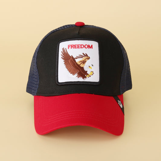 The "Freedom" Eagle Trucker Hat