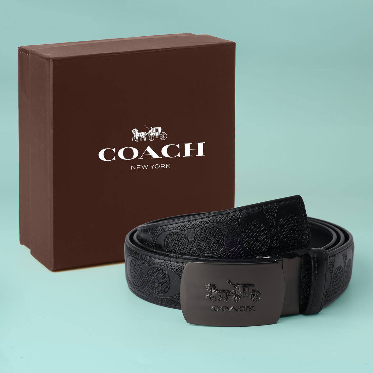 Onyx Embossed Belt