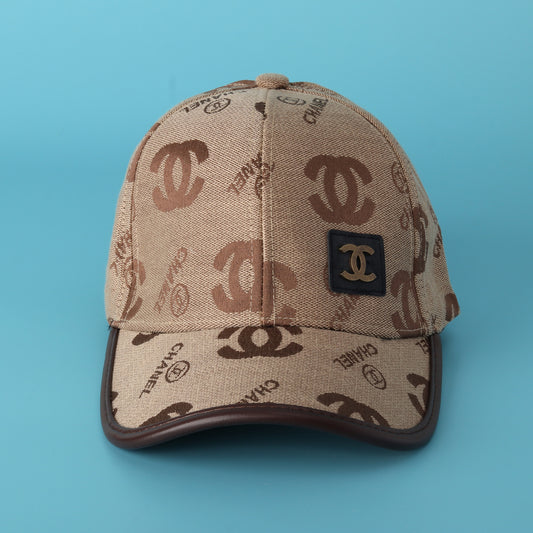 Beige Monogram Cap – Luxury Fashion Streetwear