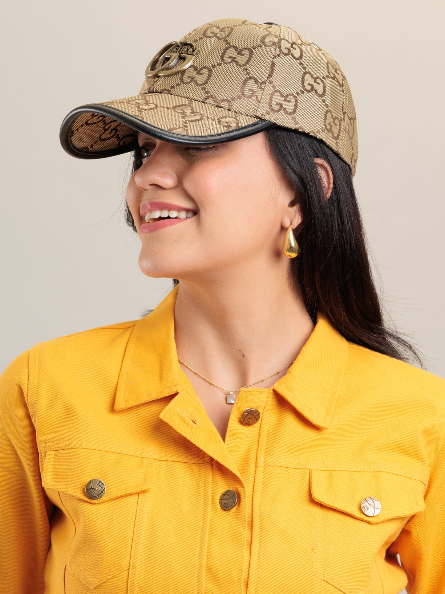 Heritage Luxe Monogram Cap