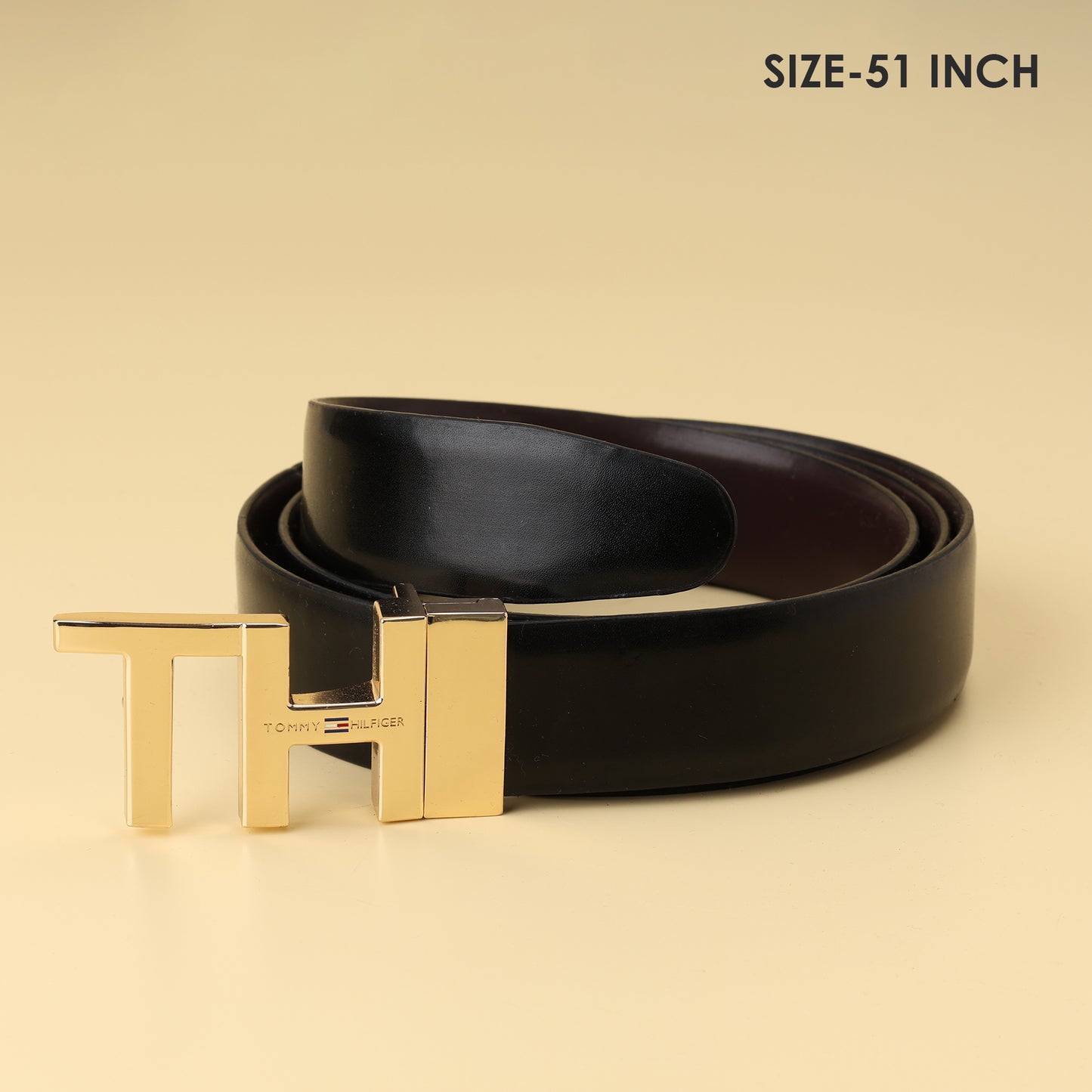 Gold TH Buckle belt