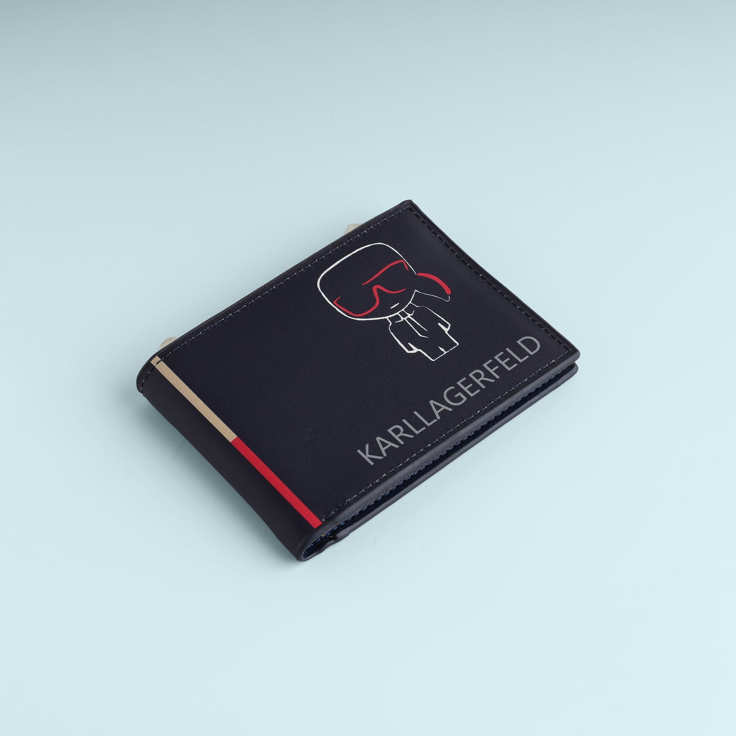 Navy Signature Style Wallet