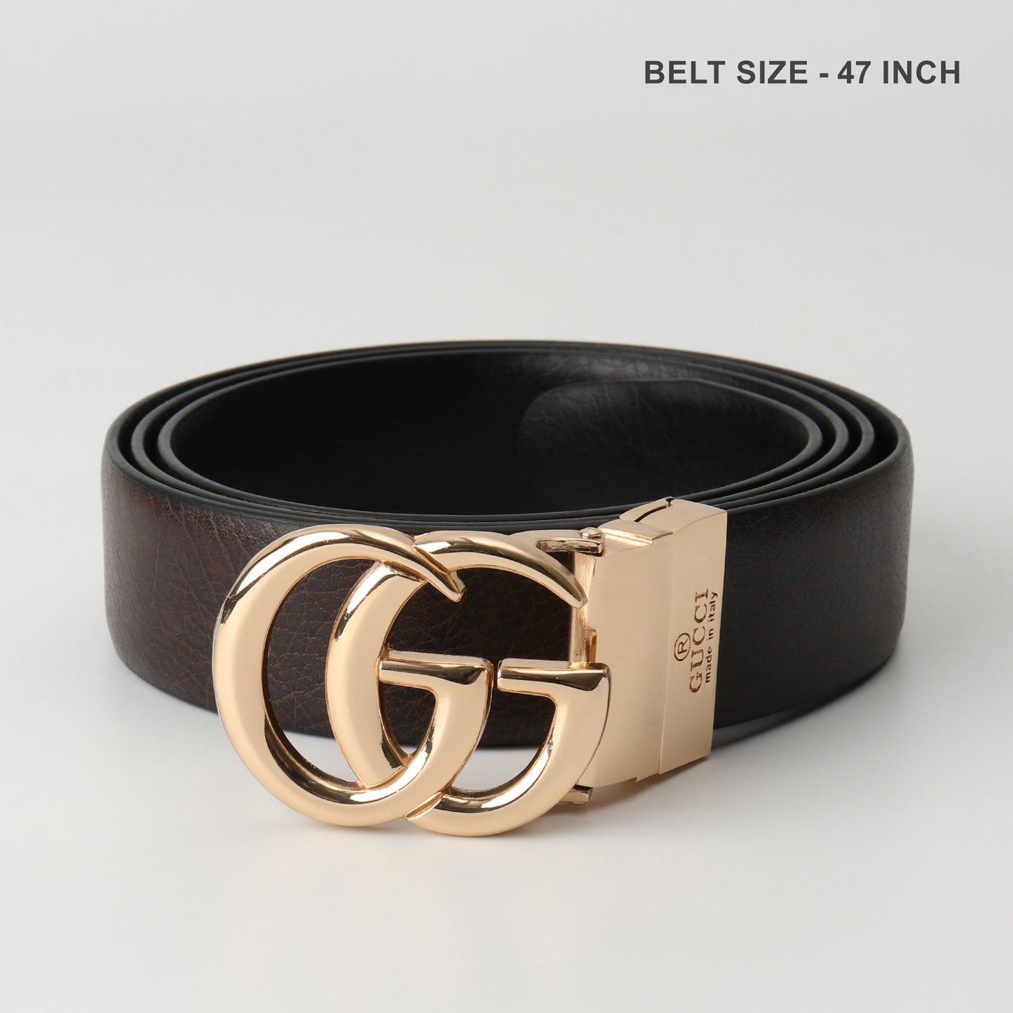 Double G Iconic Leather Belt