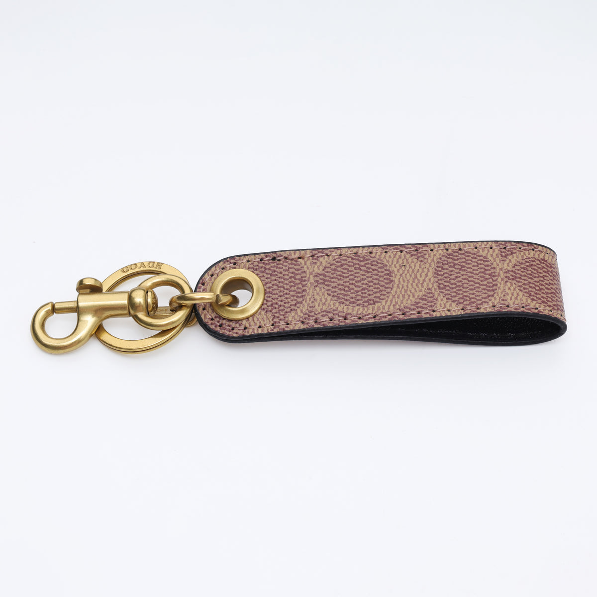 Heritage Tan Loop Keychain