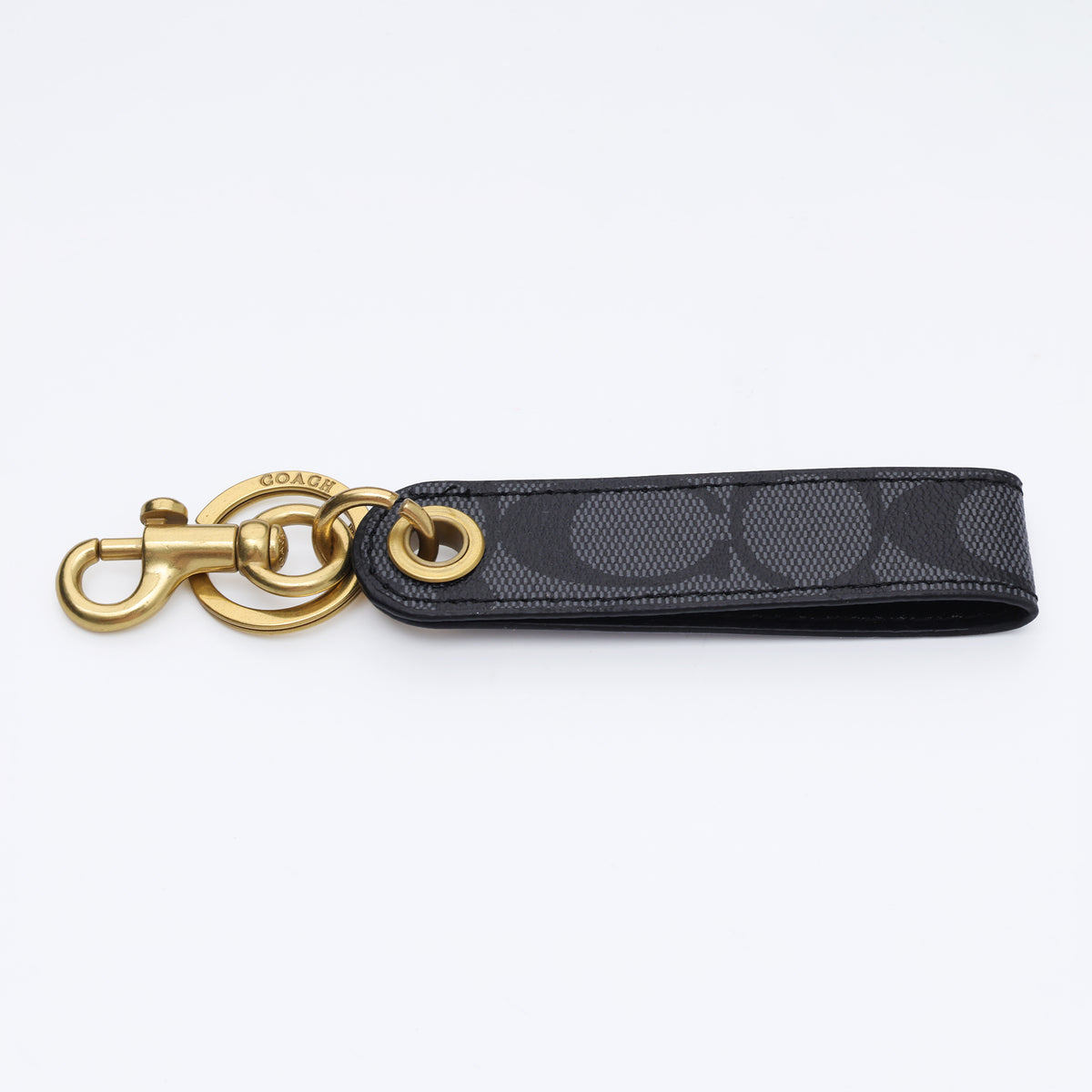 Onyx Signature Loop Keychain