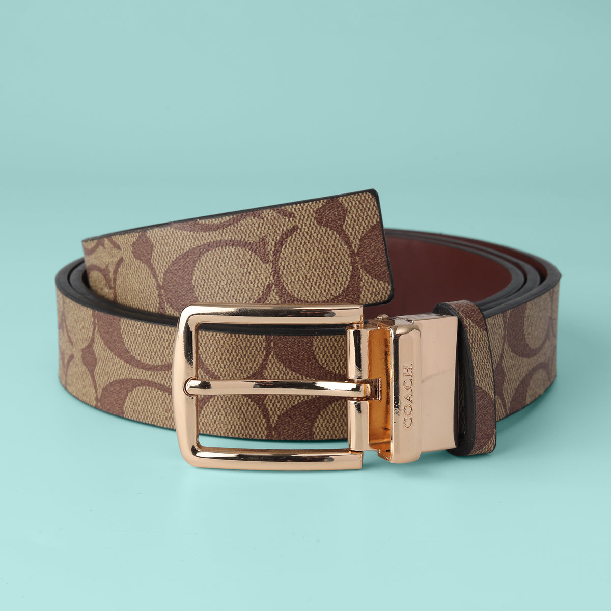 Sandstone Heritage Gold Buckle Belt