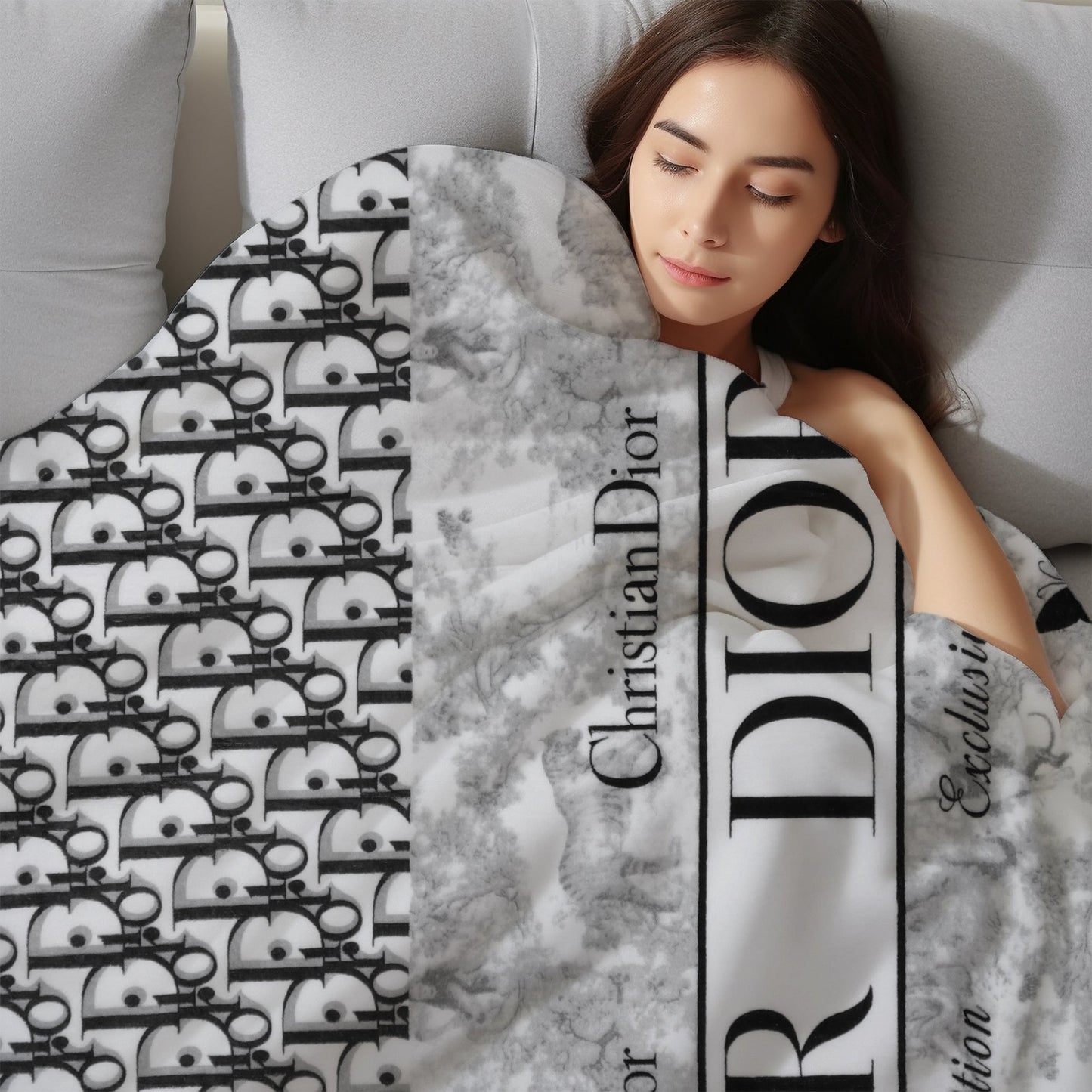 Marble Luxe Throw