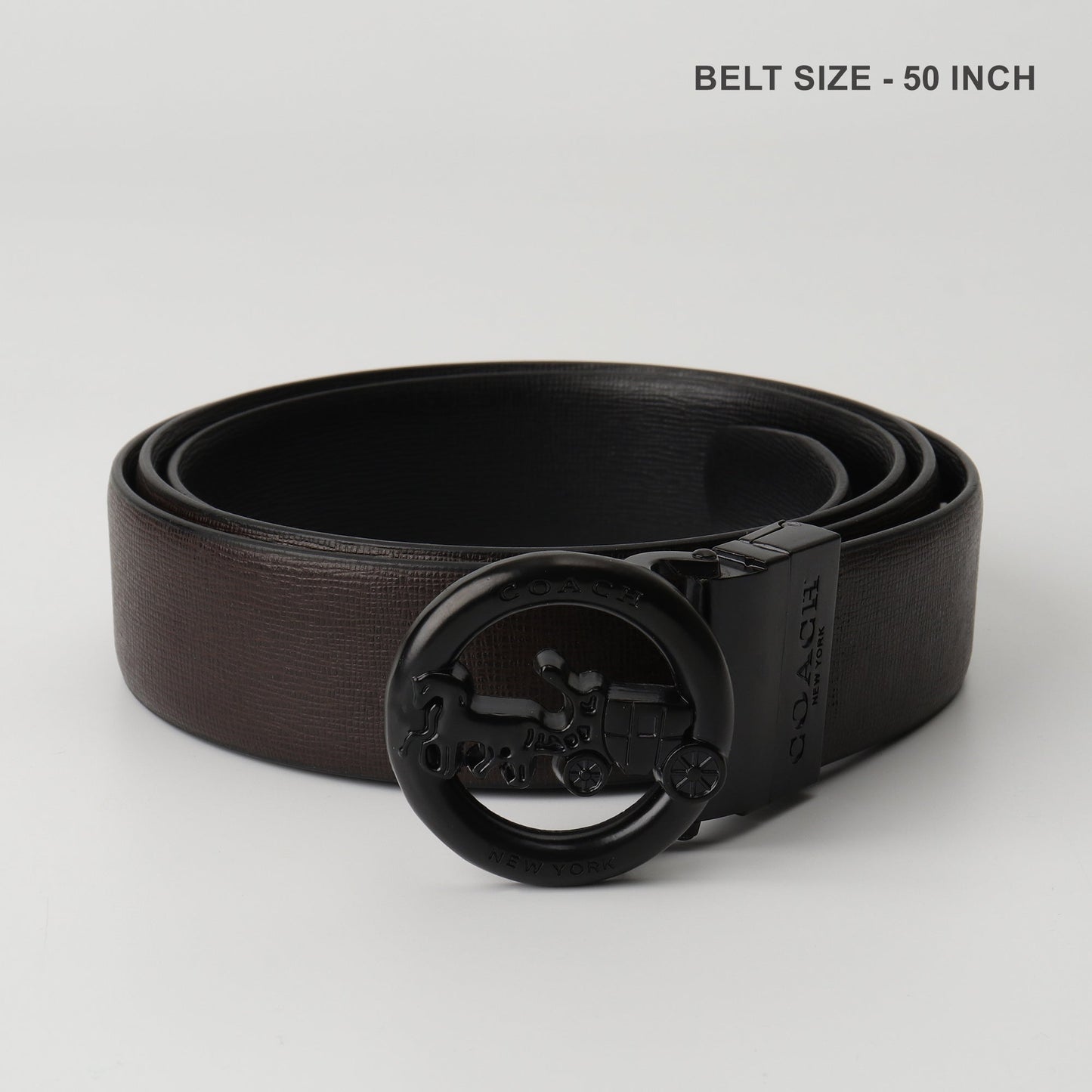 Midnight Heritage Belt – Matte Black