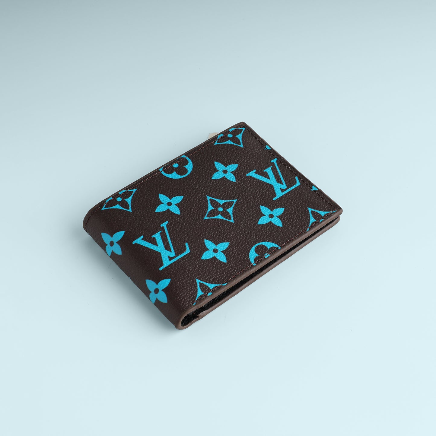 Neon Monogram Wallet