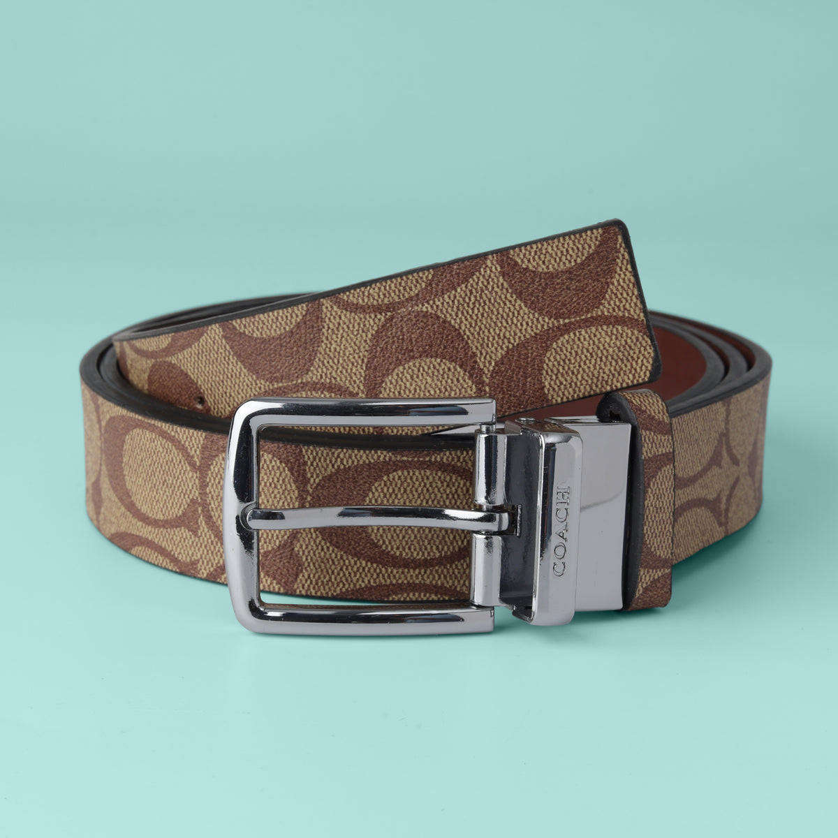 Sandstone Heritage Silver Buckle Belt