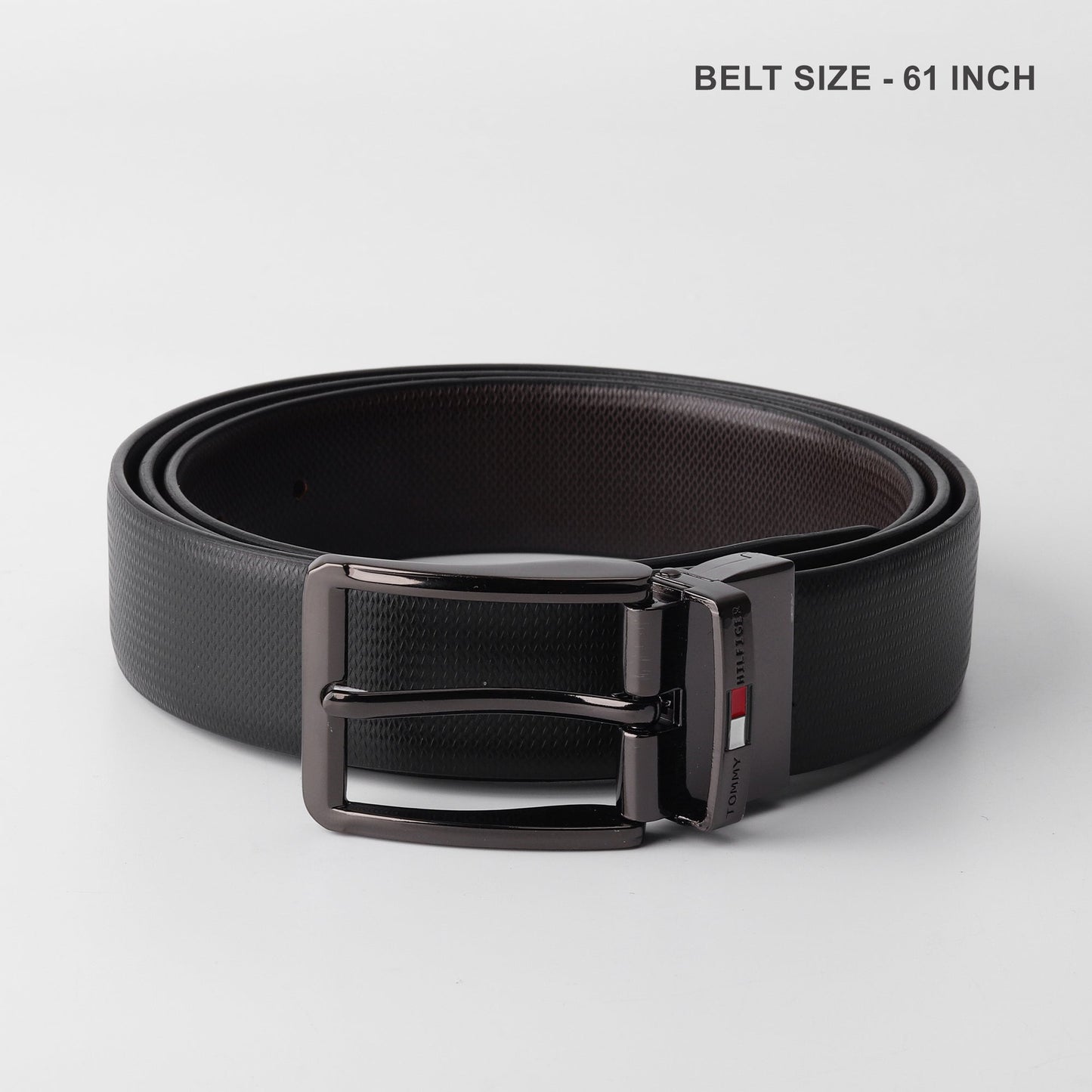Legacy Reversible Belt – Gunmetal