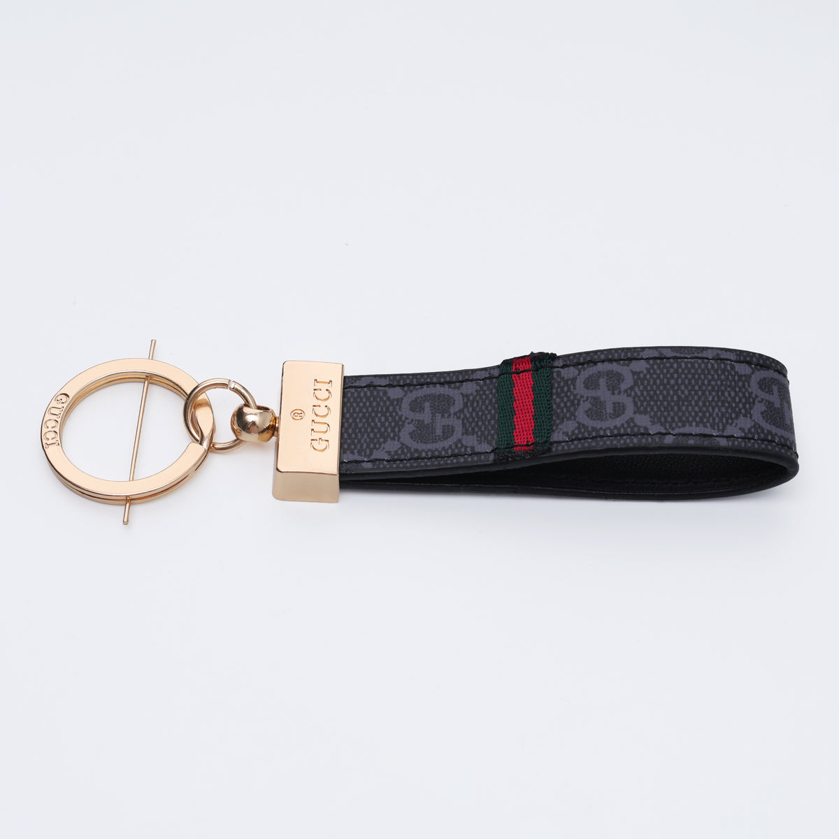 Noir Signature Loop Keychain