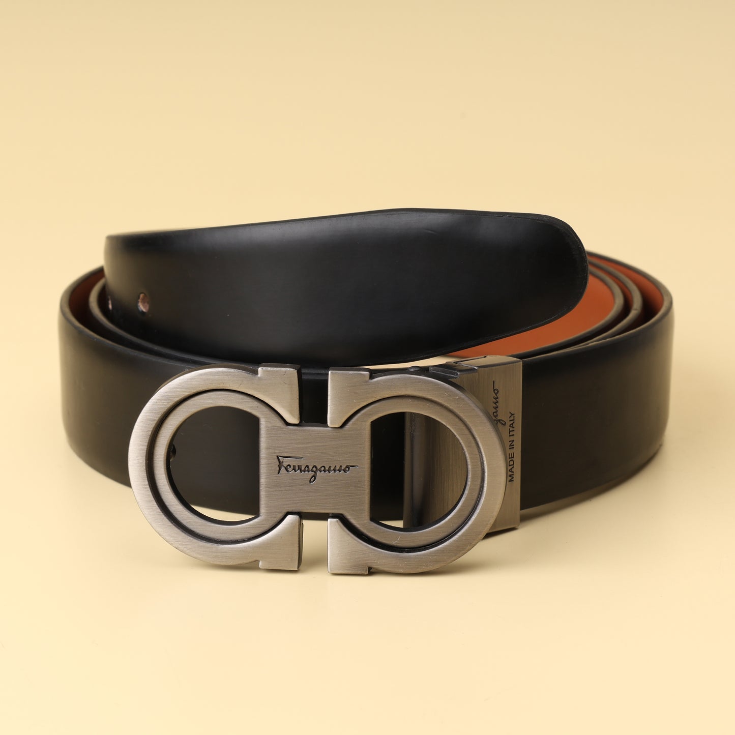 Classic Gancini Buckle Belt