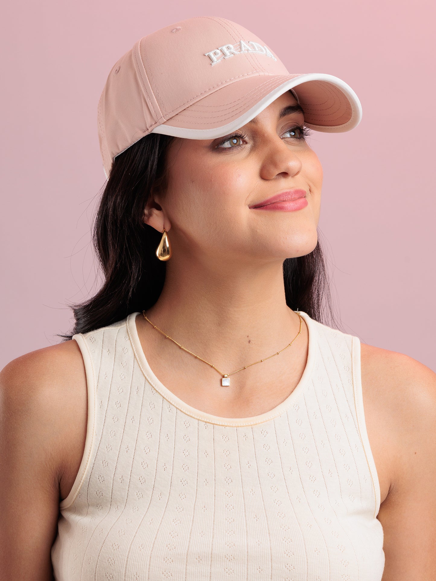 Blush Milano Curve Cap