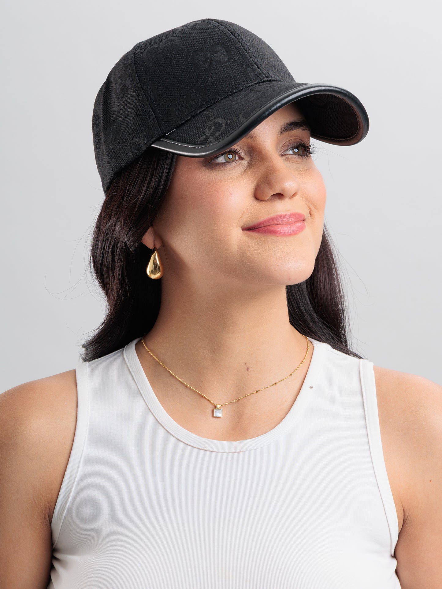 Midnight Metal Badge Cap